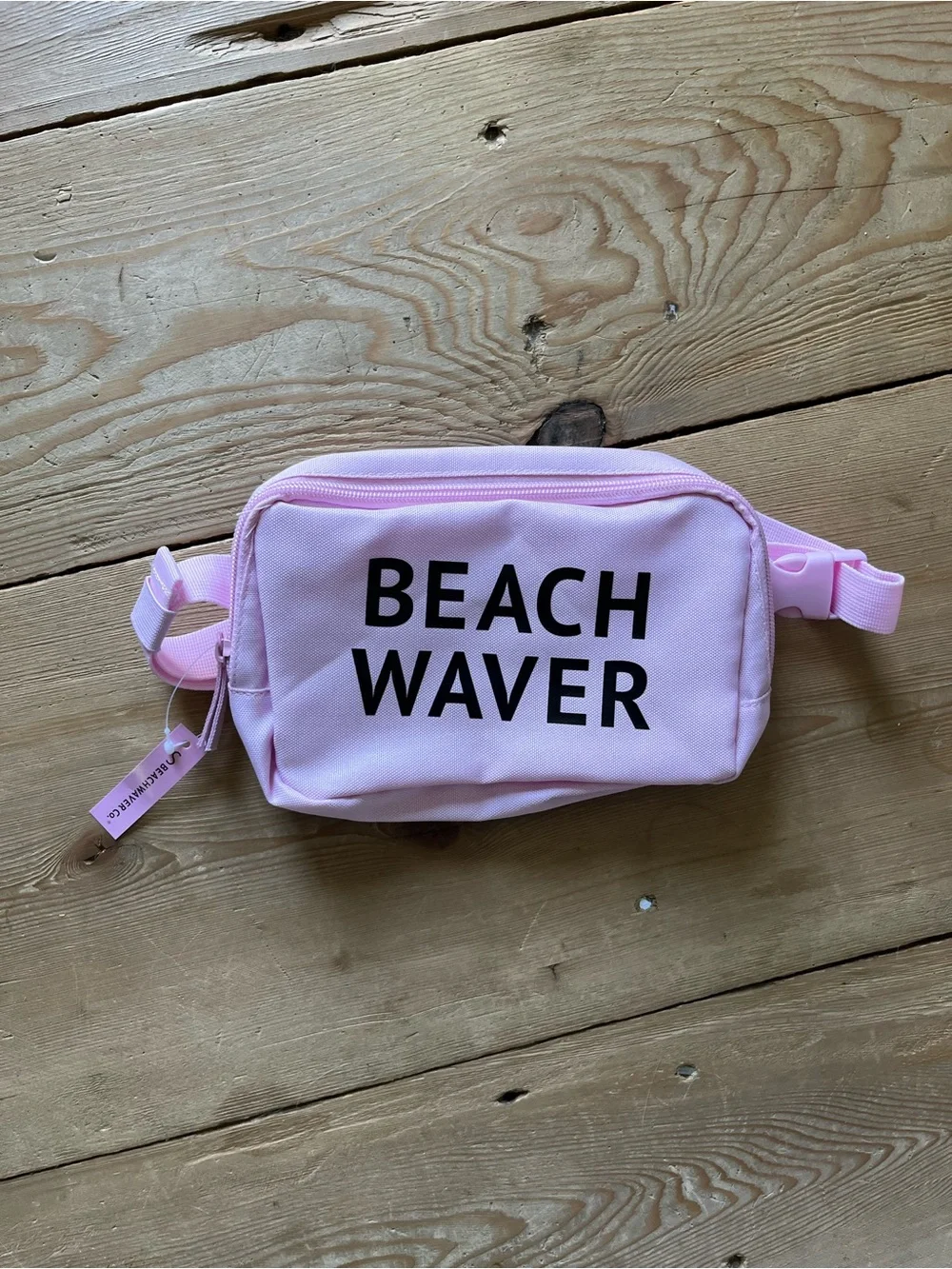 Beach Waver Pink Crossbody Bag